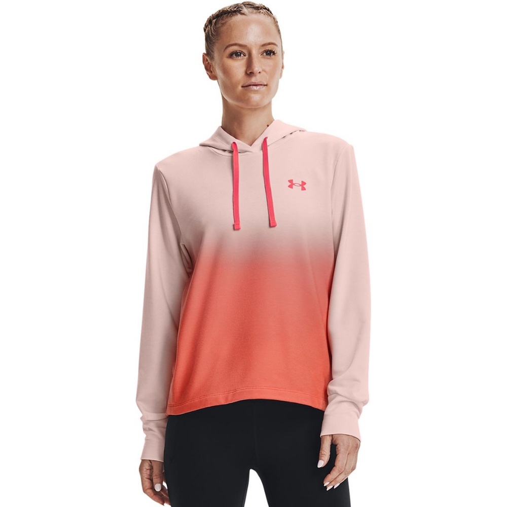 NWT Under Armor Rival Ombre French Terry Hoodie